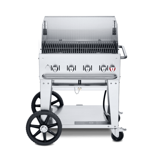 Crown Verity Outdoor Cooking > Gas Grills > BBQs Propane / 30" Crown Verity Mobile Grill Wind Guard Pkg - 30", 36", 48", 60", 72"