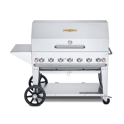 Crown Verity Outdoor Cooking > Gas Grills > BBQs Propane / 48" Crown Verity Mobile Grill Pkg - 30", 36", 48"