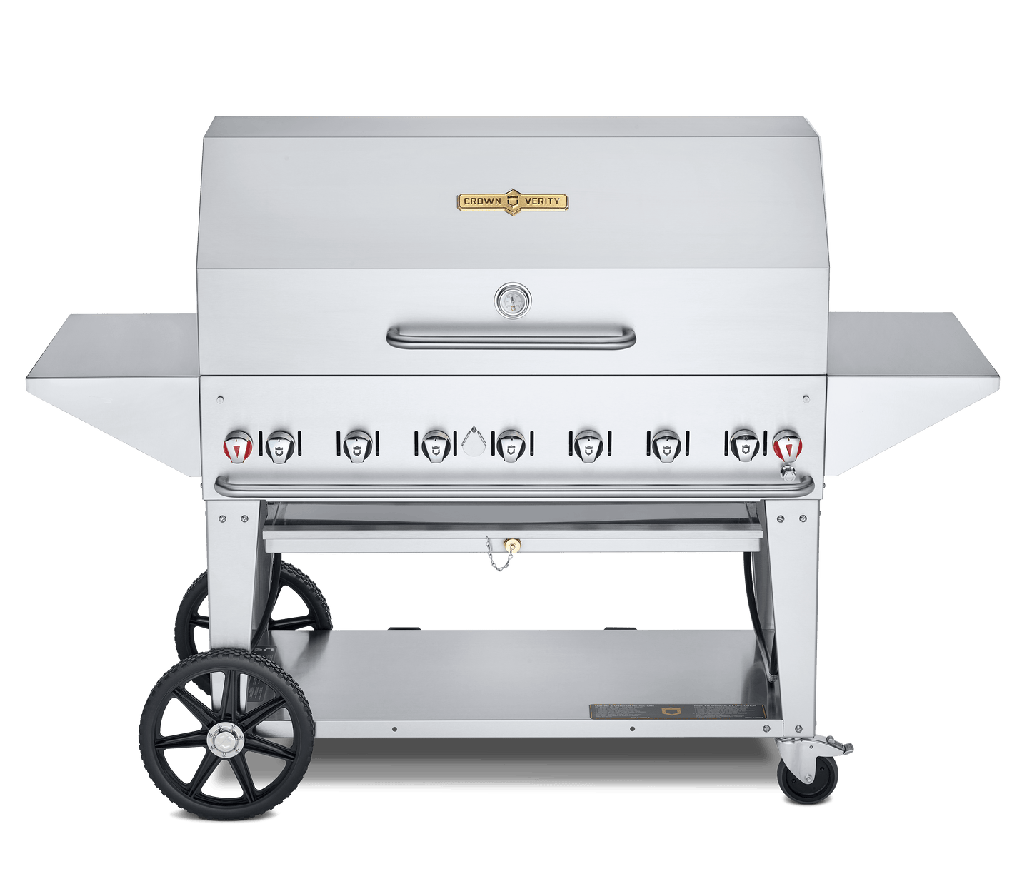 Crown Verity Outdoor Cooking > Gas Grills > BBQs Propane / 48" Crown Verity Mobile Grill PRO Pkg - 30", 36", 48"