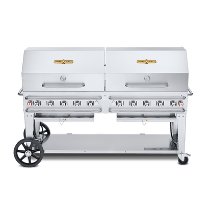Crown Verity Outdoor Cooking > Gas Grills > BBQs Propane / 72" Crown Verity Mobile Grill Dome Pkg - 30", 36", 48", 60", 72"