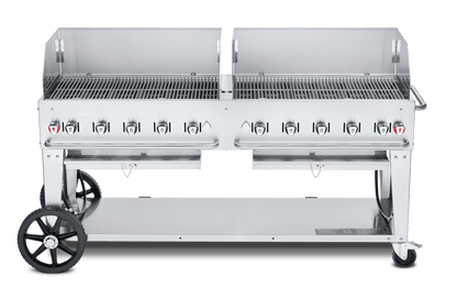 Crown Verity Outdoor Cooking > Gas Grills > BBQs Propane / 72" Crown Verity Mobile Grill Wind Guard Pkg - 30", 36", 48", 60", 72"