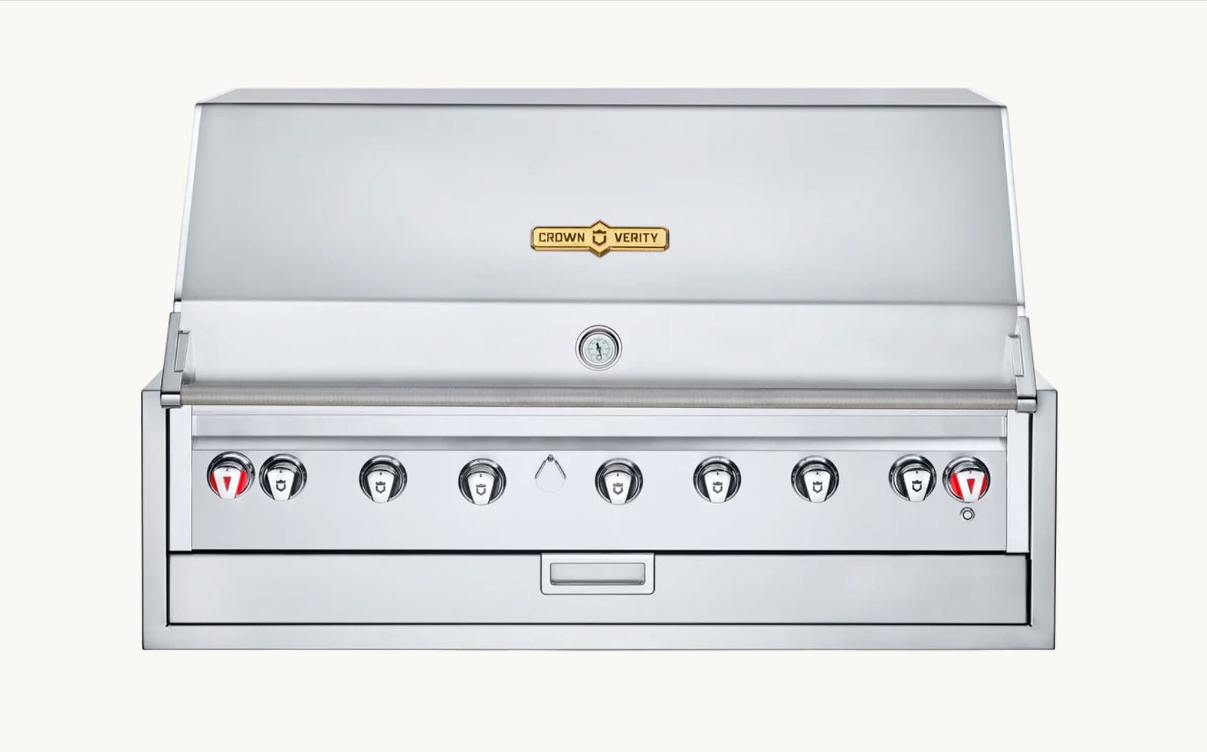 Crown Verity Outdoor Cooking > Outdoor Kitchens > Built In > Grill Heads Natural Gas / 48" Crown Verity Infinite Series Infinite Series Built-in Grill Heads - 30", 36", 42", 48"