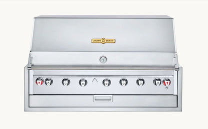 Crown Verity Outdoor Cooking > Outdoor Kitchens > Built In > Grill Heads Natural Gas / 48" Crown Verity Infinite Series Infinite Series Built-in Grill Heads - 30", 36", 42", 48"