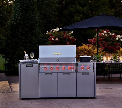 Crown Verity Outdoor Cooking > Outdoor Kitchens > Islands Crown Verity Infinite Series Modular Grill - 24", 36", 42"