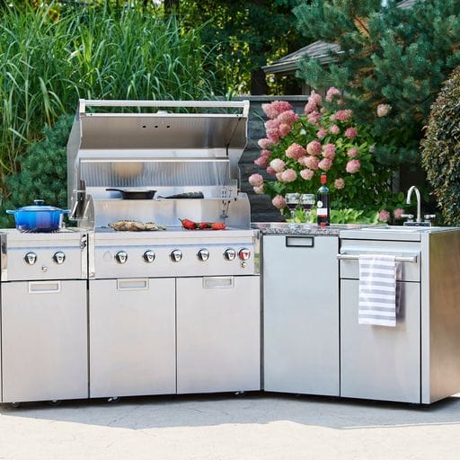 Crown Verity Outdoor Cooking > Outdoor Kitchens > Islands Crown Verity Infinite Series Modular Grill - 24", 36", 42"