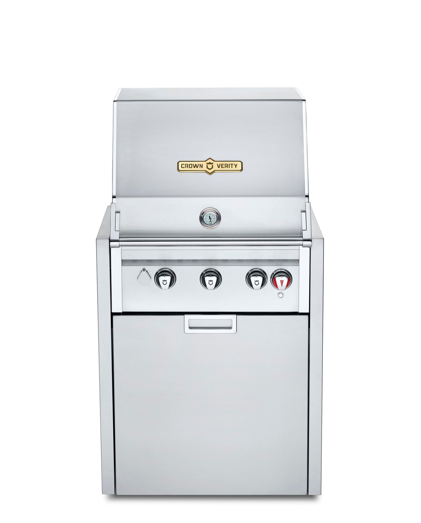 Crown Verity Outdoor Cooking > Outdoor Kitchens > Islands Natural Gas / 24" Crown Verity Infinite Series Modular Grill - 24", 36", 42"
