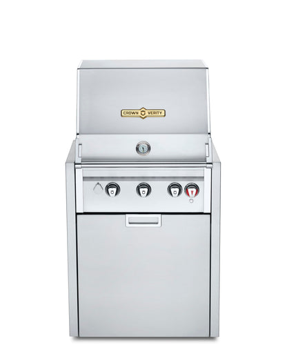 Crown Verity Outdoor Cooking > Outdoor Kitchens > Islands Natural Gas / 24" Crown Verity Infinite Series Modular Grill - 24", 36", 42"