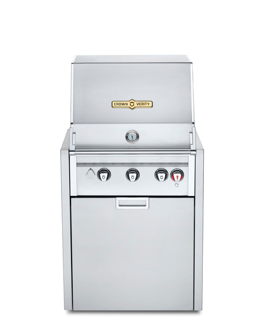 Crown Verity Outdoor Cooking > Outdoor Kitchens > Islands Natural Gas / 24" Crown Verity Infinite Series Modular Grill - 24", 36", 42"