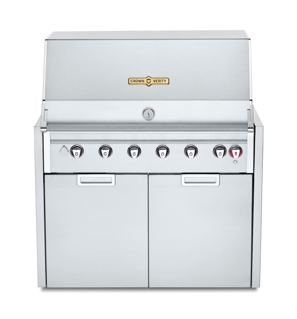 Crown Verity Outdoor Cooking > Outdoor Kitchens > Islands Natural Gas / 42" Crown Verity Infinite Series Modular Grill - 24", 36", 42"