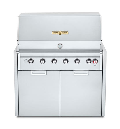 Crown Verity Outdoor Cooking > Outdoor Kitchens > Islands Natural Gas / 42" Crown Verity Infinite Series Modular Grill - 24", 36", 42"