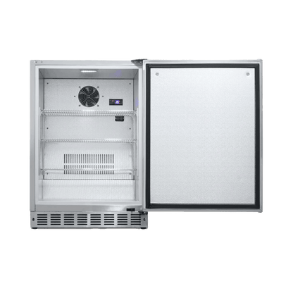 Crown Verity Outdoor Cooking > Outdoor Kitchens > Refrigeration Crown Verity 24" Outdoor Refrigerator