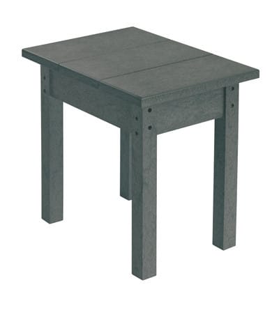 CRP Outdoor Living > Patio Furniture > Resin Slate Grey C.R. Plastic Products  SMALL RECTANGULAR TABLE