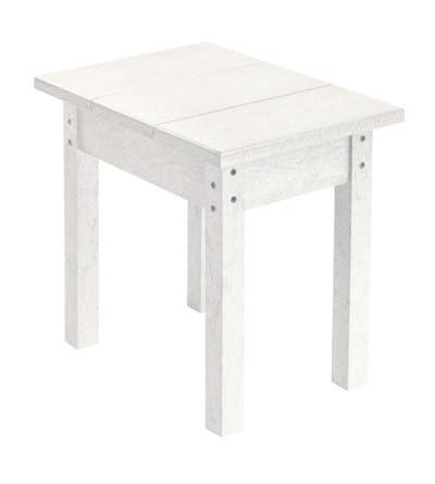 CRP Outdoor Living > Patio Furniture > Resin White C.R. Plastic Products  SMALL RECTANGULAR TABLE