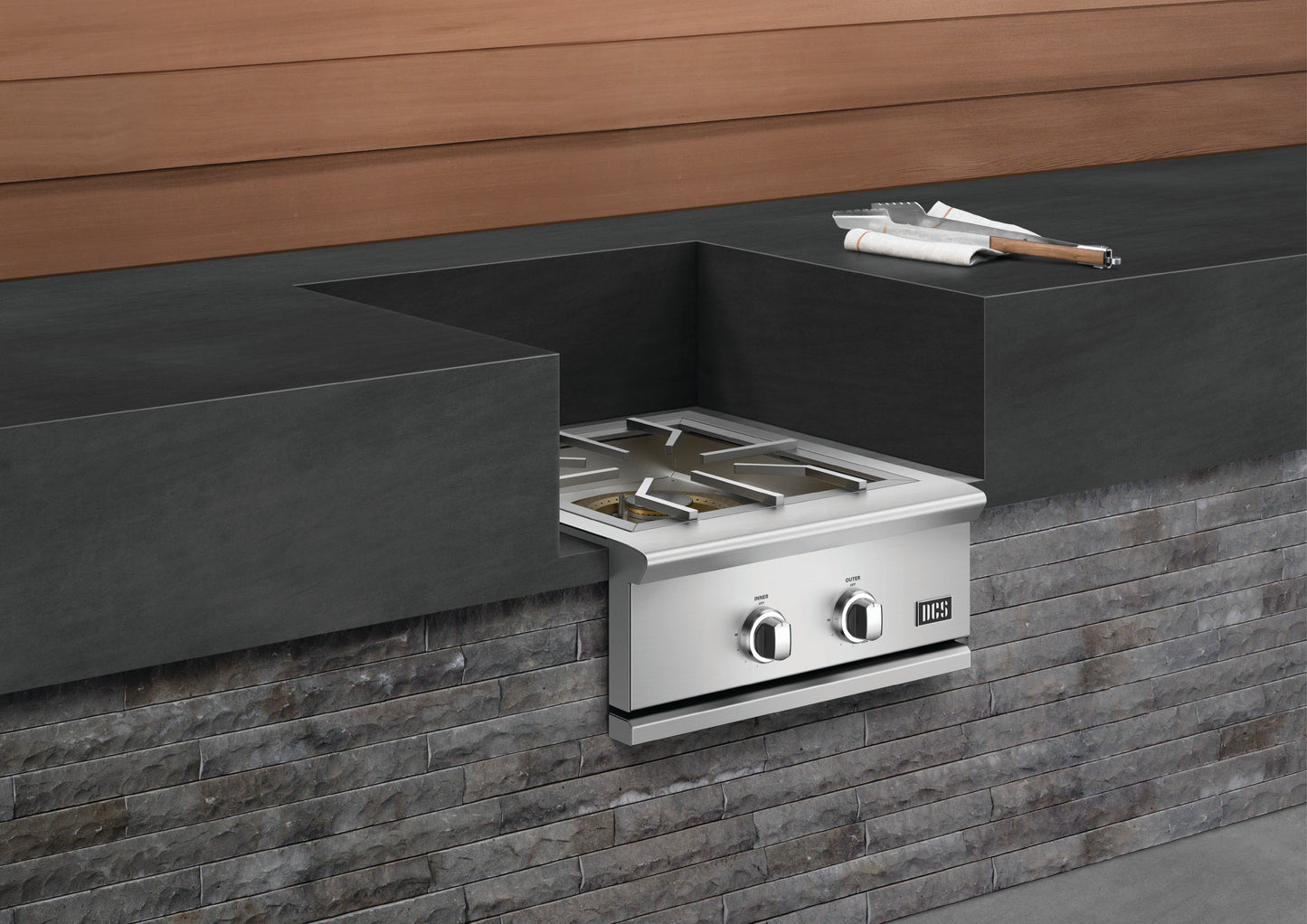 DCS Outdoor Cooking > Outdoor Kitchens > Built In > Accessory Components DCS Series 9 24" Power Burner - Natural Gas