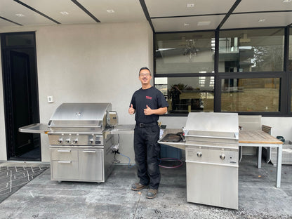 DCS Outdoor Cooking > Outdoor Kitchens > Built In > Grill Heads DCS 36" Series 9 Grill with Rotisserie and Charcoal