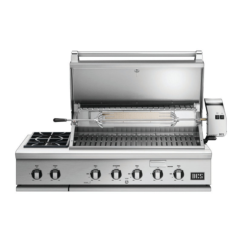 DCS Outdoor Cooking > Outdoor Kitchens > Built In > Grill Heads DCS 48" Series 7 Grill with Rotisserie and Burner