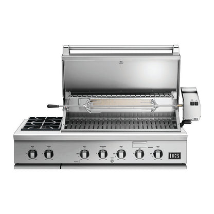 DCS Outdoor Cooking > Outdoor Kitchens > Built In > Grill Heads DCS 48" Series 7 Grill with Rotisserie and Burner