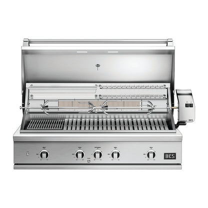 DCS Outdoor Cooking > Outdoor Kitchens > Built In > Grill Heads DCS 48" Series 9 Grill with Rotisserie and Charcoal