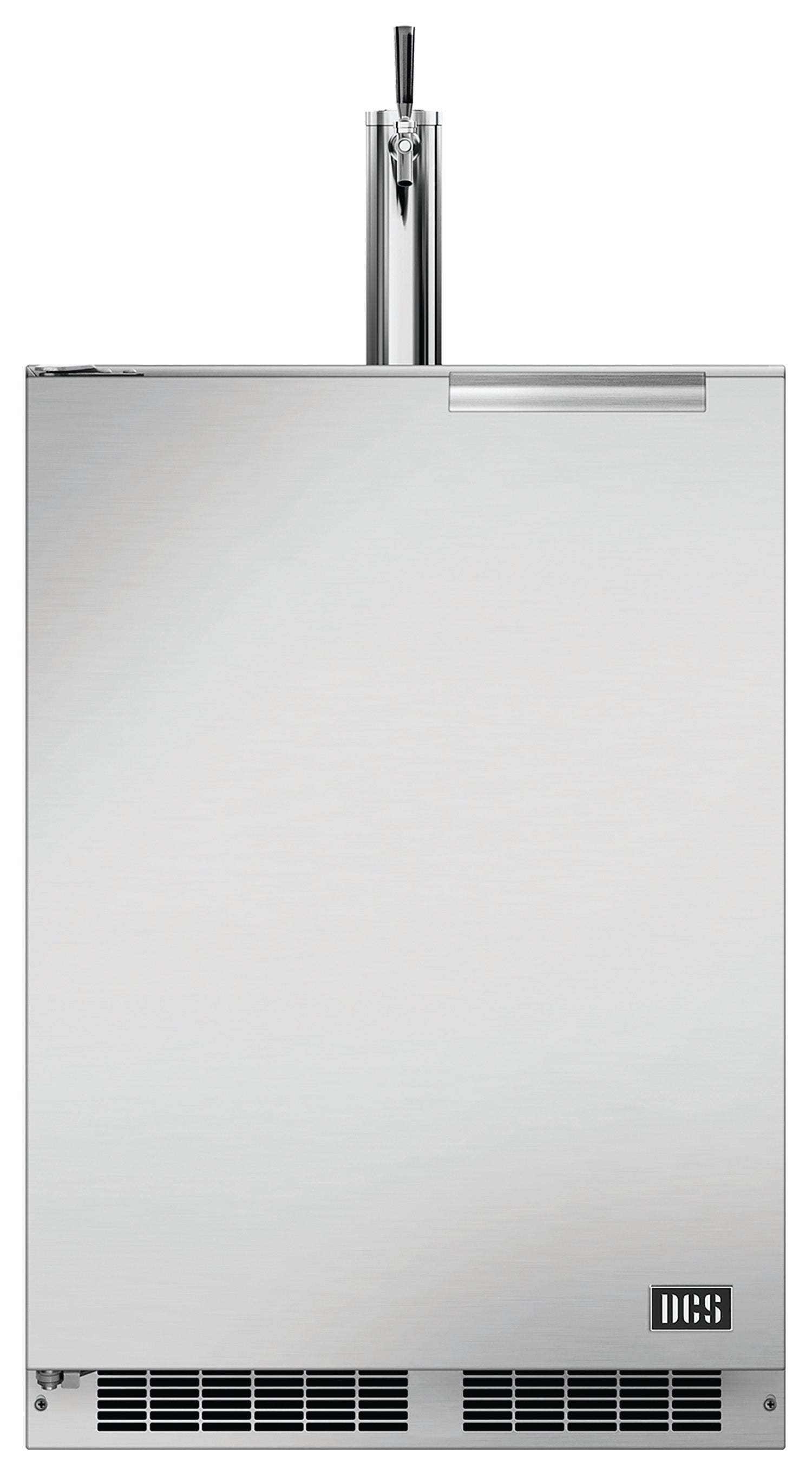 DCS Outdoor Cooking > Outdoor Kitchens > Refrigeration DCS 24" Outdoor Beer Dispenser - Single Tap - Left Door Hinge