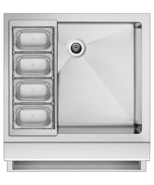 DCS Outdoor Cooking > Outdoor Kitchens > Refrigeration DCS Series 9 Beverage Chiller Bottle Holder Accessory