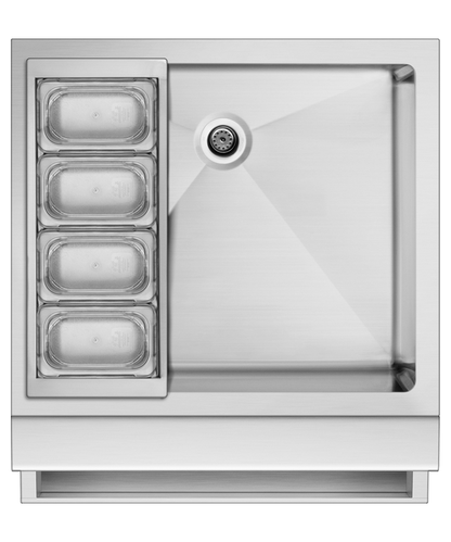 DCS Outdoor Cooking > Outdoor Kitchens > Refrigeration DCS Series 9 Beverage Chiller Bottle Holder Accessory