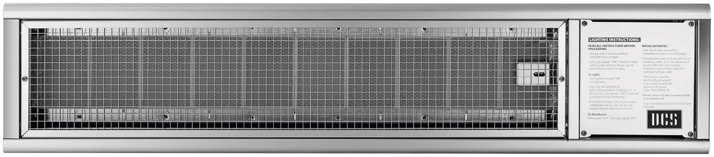 DCS Outdoor Living > Heating > Patio Heaters > Mountable DCS Built In Patio Heater