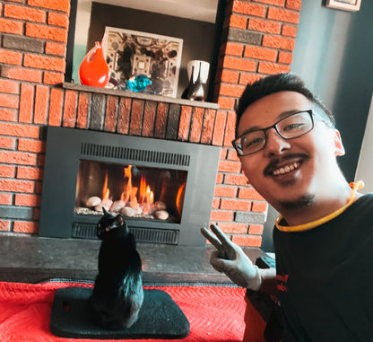 Fireplace Installer Tenzin, Apprentice Gas Fitter (Calgary, Alberta)