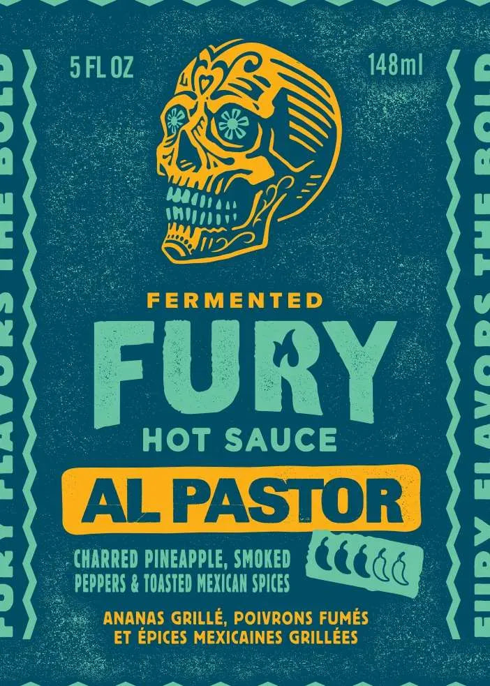 Fury Hot Sauce Barbecue Accessories > Food Prep > Sauces & Spices Fury Al Pastor Hot Sauce - 5 oz