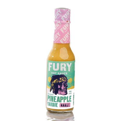 Fury Hot Sauce Barbecue Accessories > Food Prep > Sauces & Spices Fury Pineapple Yardie Hot Sauce - 5 oz