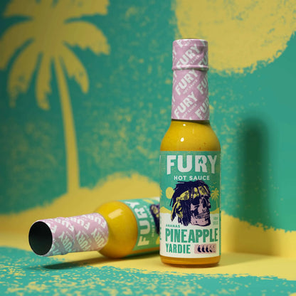 Fury Hot Sauce Barbecue Accessories > Food Prep > Sauces & Spices Fury Pineapple Yardie Hot Sauce - 5 oz