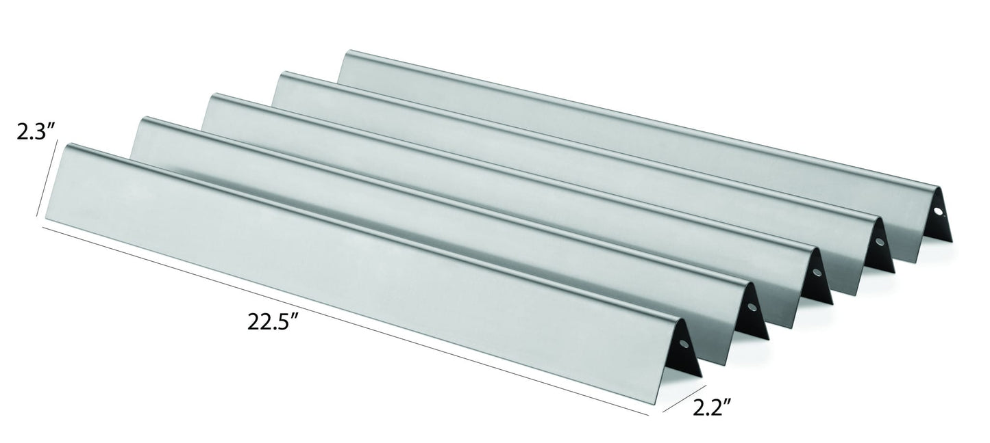 Grill Care Barbecue Parts > Heat Mediums Grill Care 17537 Flavour Bars (Genesis Silver B/C)