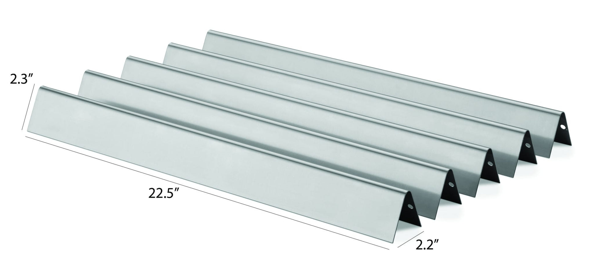 Grill Care Barbecue Parts > Heat Mediums Grill Care 17537 Flavour Bars (Genesis Silver B/C)