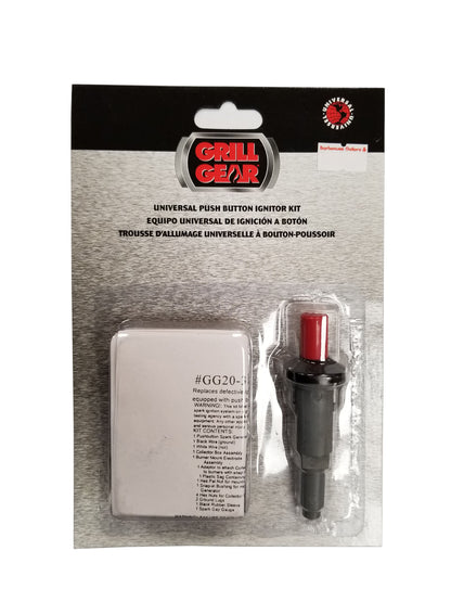 Grill Gear Barbecue Parts > Ignitors Universal Push Button Ignitor Kit