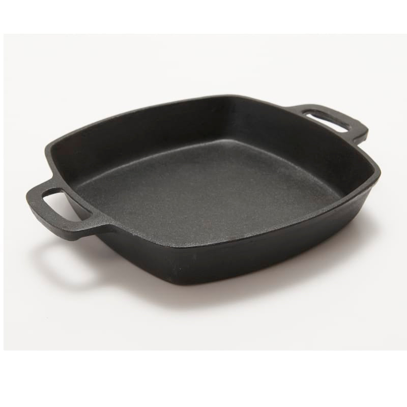 Grill Pro Barbecue Accessories > Tools and Gadgets > Pots and Pans GrillPro Cast Iron Square Pan and Skillet