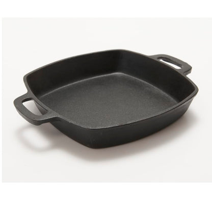 Grill Pro Barbecue Accessories > Tools and Gadgets > Pots and Pans GrillPro Cast Iron Square Pan and Skillet