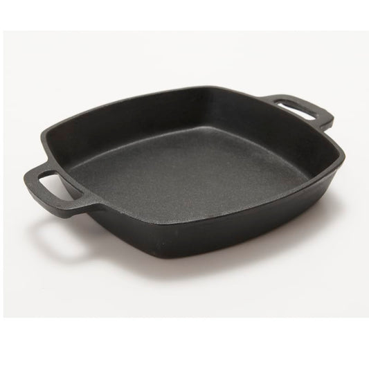 Grill Pro Barbecue Accessories > Tools and Gadgets > Pots and Pans GrillPro Cast Iron Square Pan and Skillet