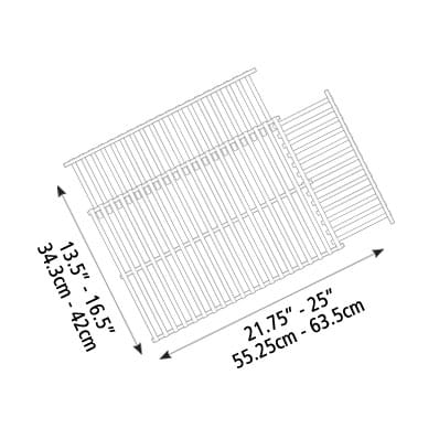Grill Pro Barbecue Parts > Grills Grill Pro Universal Porcelain Coated Cooking Grid