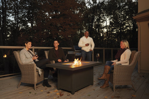 Napoleon Hampton Patio Flame Square Fire Table