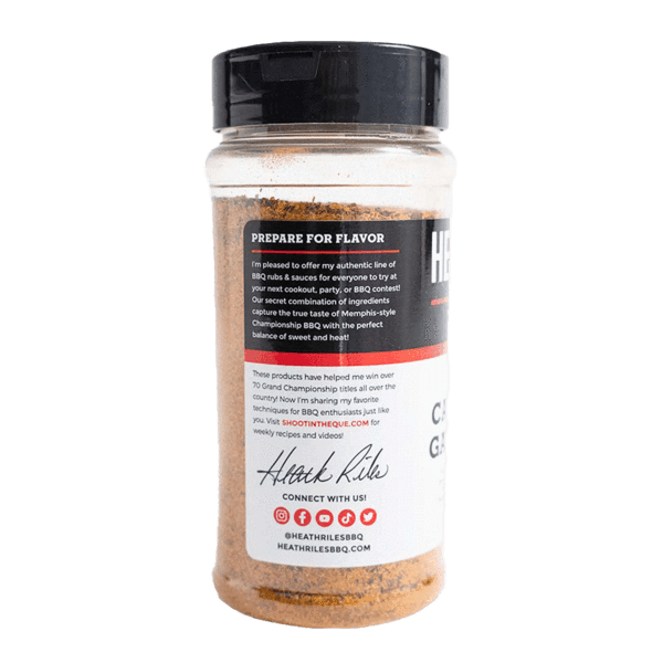 Heath Riles BBQ Barbecue Accessories > Food Prep > Sauces & Spices Heath Riles BBQ - Cajun Creole Garlic Butter Rub