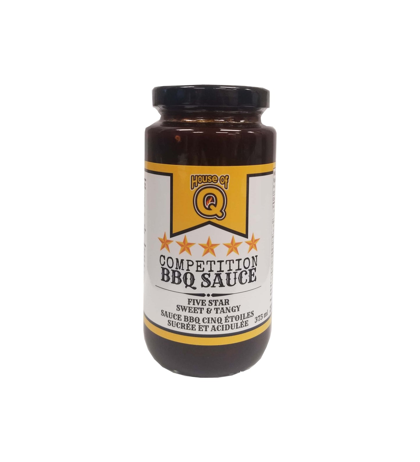 House of Q Edibles > Seasoning > Sauce House of Q - Competition BBQ Sauce: 5 Star Sweet and Tangy - Gluten Free