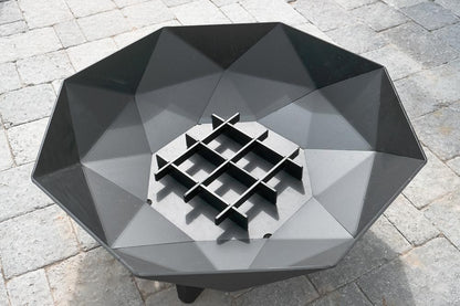 Iron Embers Outdoor Living > Firepits > Firepit Accessories Iron Embers Small Fire Grate - 3' Polygon & 4' Pyramid
