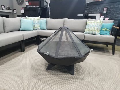 Iron Embers Outdoor Living > Firepits > Firepit Accessories Iron Embers Stainless Steel Spark Screen - 3' Polygon