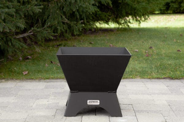 Iron Embers Outdoor Living > Firepits > Wood Firepits Iron Embers 24" Modern Cube Fire Pit
