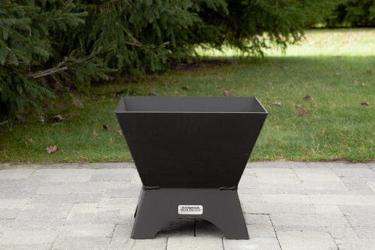 Iron Embers Outdoor Living > Firepits > Wood Firepits Iron Embers 24" Modern Cube Fire Pit