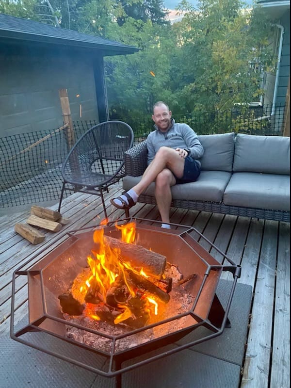 Iron Embers Outdoor Living > Firepits > Wood Firepits Iron Embers 3' Cottager Octagon Fire Pit