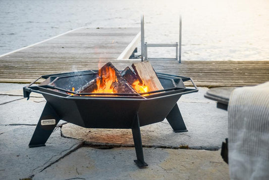 Iron Embers Outdoor Living > Firepits > Wood Firepits Iron Embers 3' Cottager Octagon Fire Pit