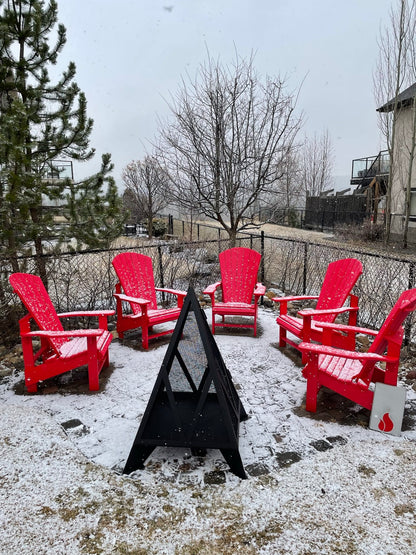 Iron Embers Outdoor Living > Firepits > Wood Firepits Iron Embers 4' Pyramid Fire Pit