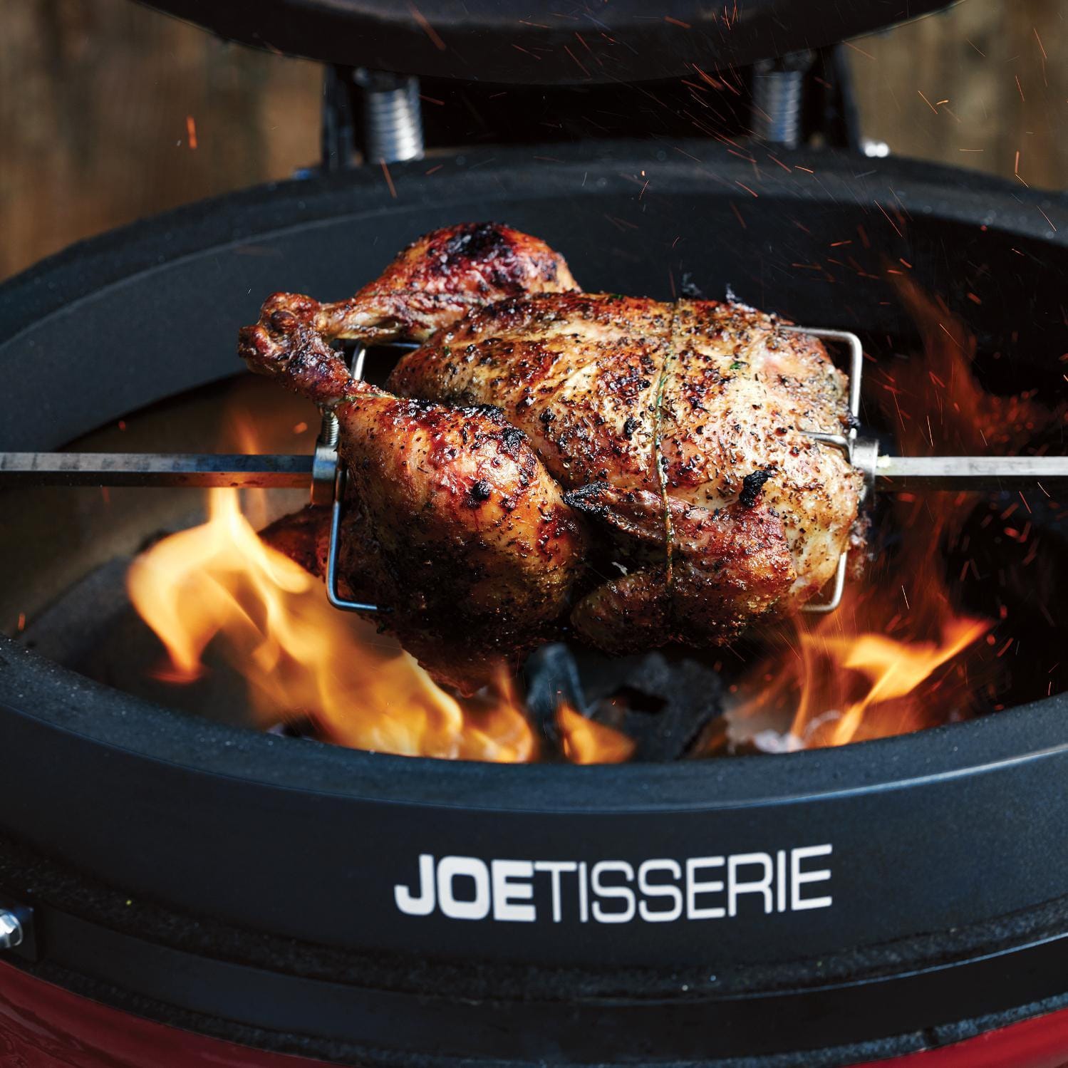 Kamado Joe Barbecue Accessories > Grilling Tools > Attachments > Rotisserie Accessories Kamado Joe Joetisserie Rotisserie Kit