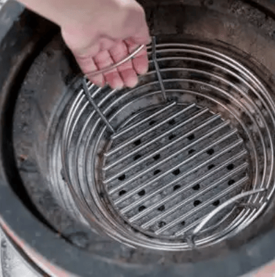 Kamado Joe Barbecue Accessories > Smoking Accessories > Charcoal Accessories > Charcoal Baskets Kamado Joe Jr. Stainless Steel Charcoal Basket