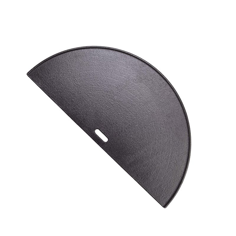 Kamado Joe Barbecue Accessories > Tools and Gadgets > Grill Toppers > Griddles Kamado Joe Half Moon Cast Iron Reversible Griddle for Big Joe